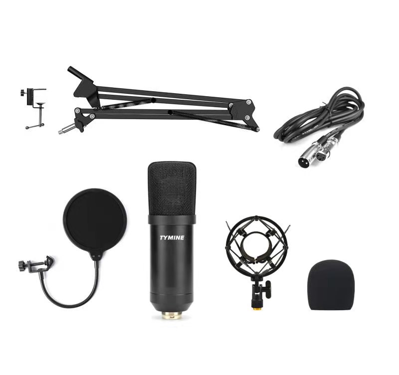XLR Condenser Microphone Studio Mic Kit